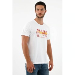 Camiseta manga corta blanca marca Stambull
