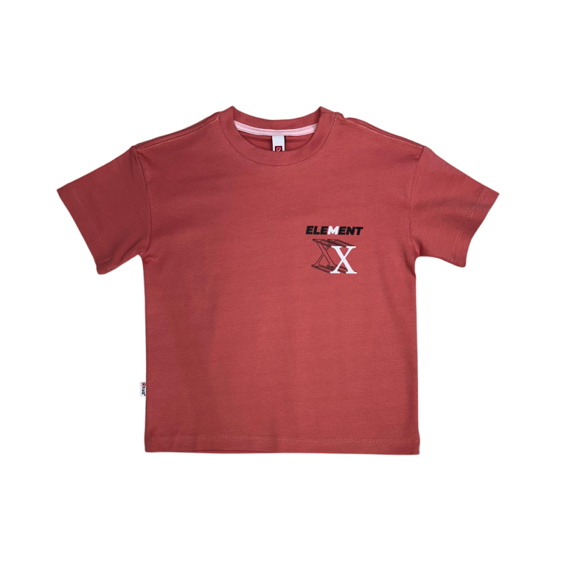 Camiseta T008 Open Color Rojo ladrillo