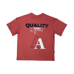 Camiseta T008 Open Color Rojo ladrillo