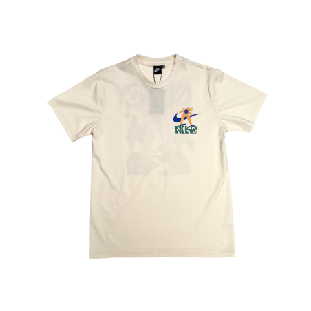 Camiseta T003 Nk Flower Camel